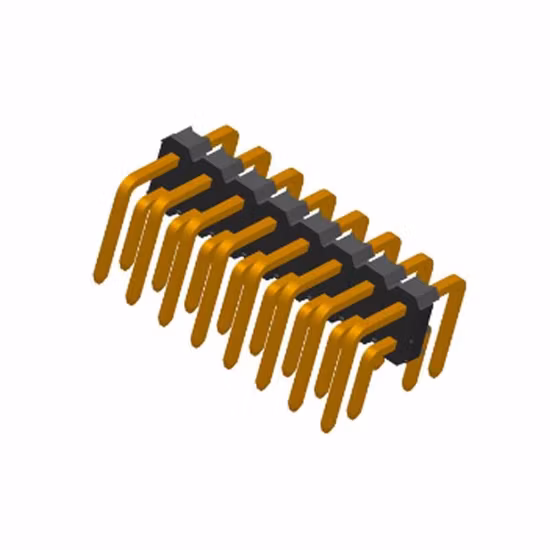 2.54mm Pitch Pin Header DIP Type N Series Double Row 16 Pins Connector